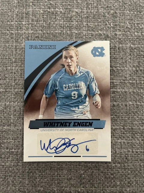 2016 Panini Collegiate Whitney Engen Auto UNC Tarheels