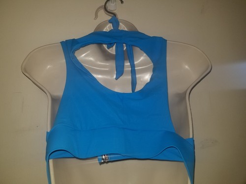 Honey Birdette 3-piece Brooklyn Blue Bikini Set 34B & Bikini Brief S or M NWT - Picture 4 of 12