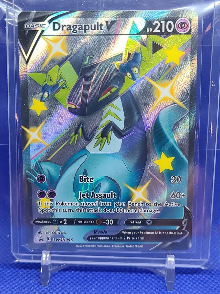 Dragapult V SWSH096 Black Star Promo Mint Pokemon Card | eBay