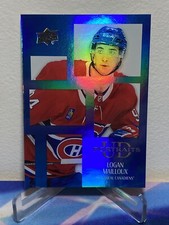 2024-25 Upper Deck Series 2 Hockey LOGAN MAILLOUX #P45 UD PORTRAITS ROOKIE