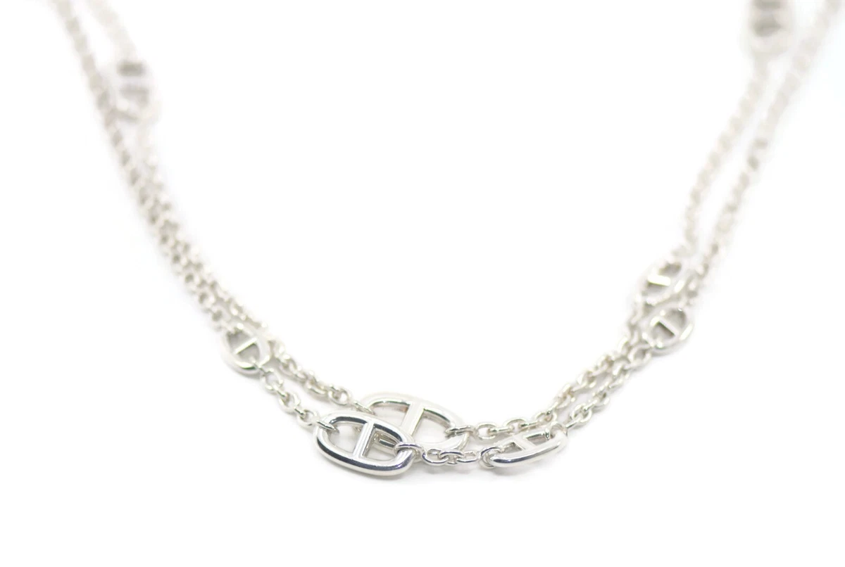 Hermes silver shop chain