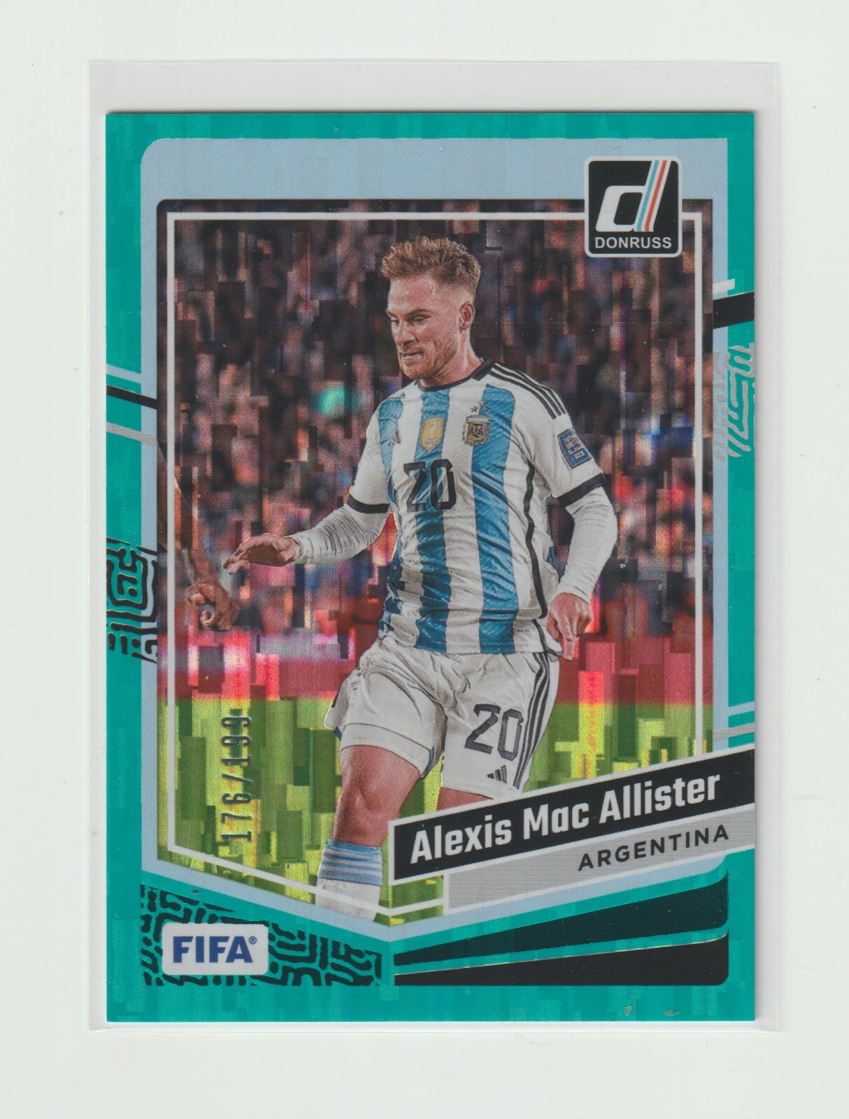 2023-24 DONRUSS SOCCER TEAL 176/199 [ ALEXIS MAC ALLISTER ] ARGENTINA