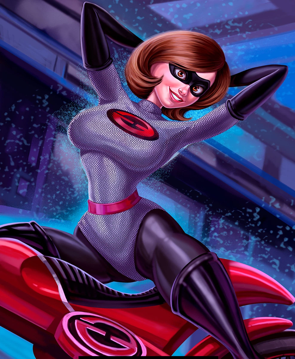 Helen parr art