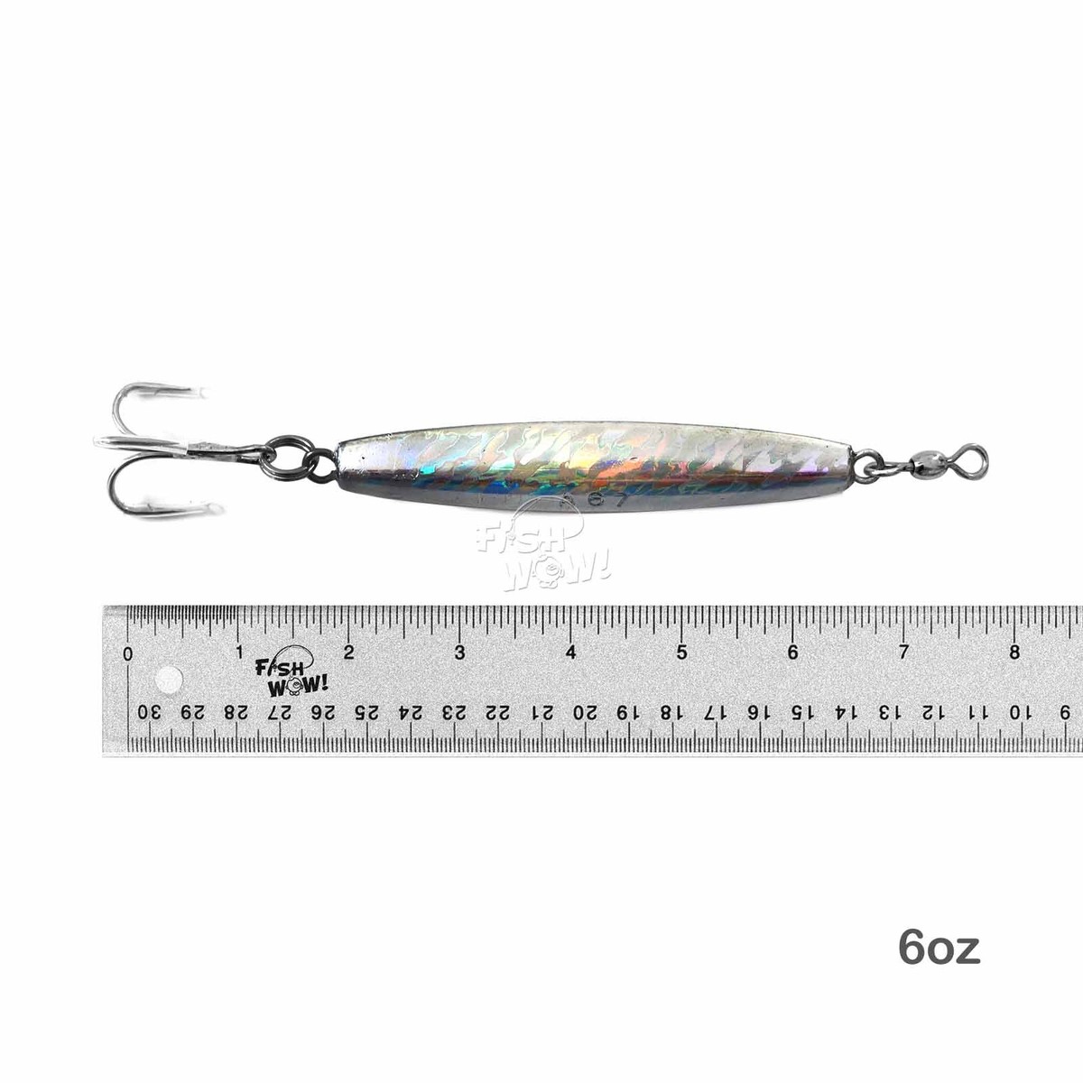 Sanhu Diamond Bar Jigs Holographic - 3oz Saltwater Fishing Lures, 12 Pack, For Cod, Bluefish, Striped Bass - View #5