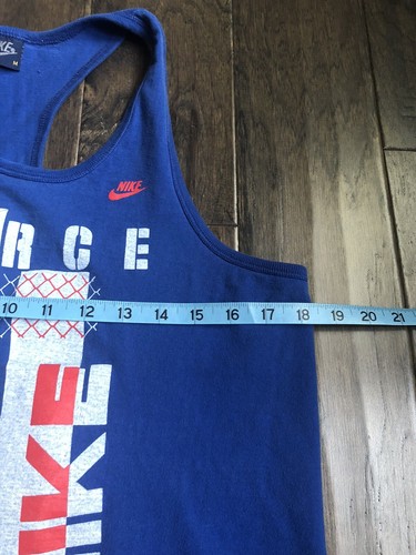Vintage Nike Force Tank Top Sz Medium 80s Basketball - Picture 5 of 8
