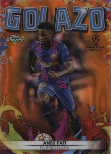 2021-22 Topps Chrome UCL Ansu Fati #G-9