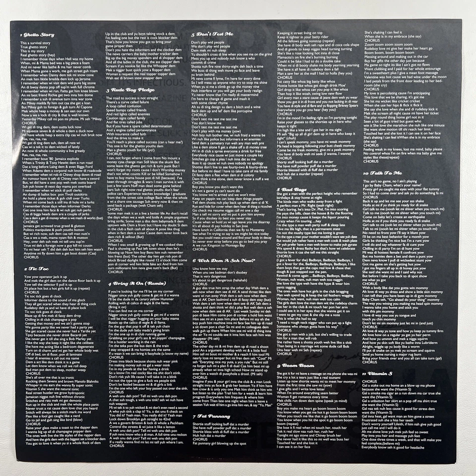 Cham “Ghetto Story” 2LP/Atlantic (EX) Promo 2006-Rihanna, Alicia Keys, Akon Foto 3 de 4