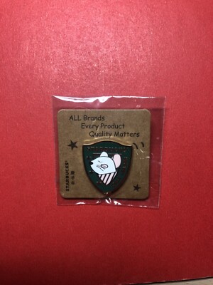 2020 China Starbucks coffee Year of The Rat QASA LEADER pin 1pc