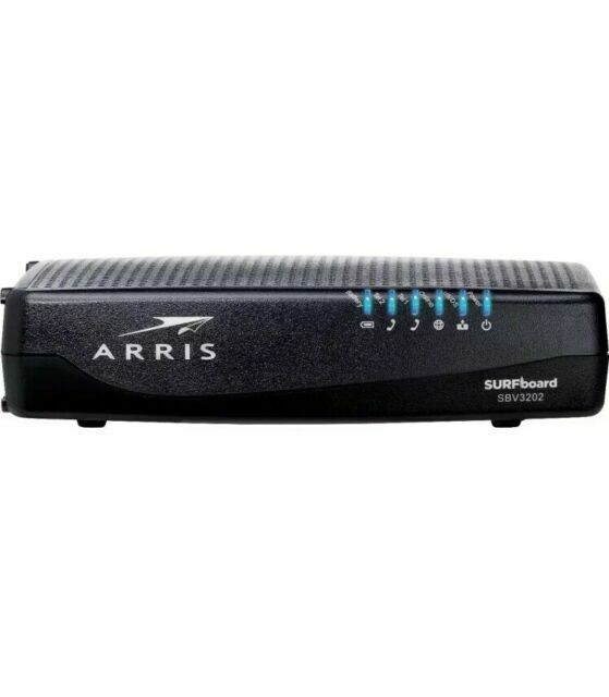 Arris Sbv32 Surfboard 32 X 8 Docsis 3 0 Internet Voice Cable Modem Black For Sale Online Ebay