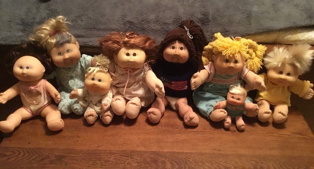2005 Cabbage Patch Kids Twin Babies Mara Libby Michelle Paris Play