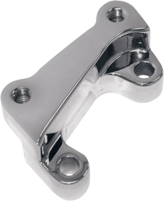 RC Components 13'' Brake Adapter Bracket Chrome Harley FLHT/FLHR/FLHX/FLTR 00-07