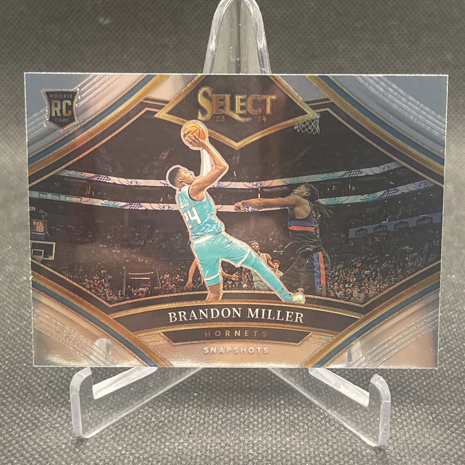 BRANDON MILLER 2023-24 SELECT SNAPSHOTS BASE BASKETBALL ROOKIE RC