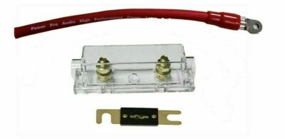 IMC Audio 100 AMP ANL Fuse Holder Fuseholder Inline Block Battery Install Kit 0 