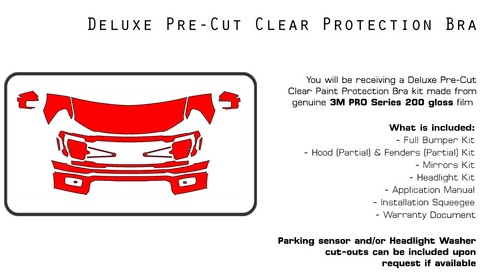Ford F-150 XL XLT 2024-2025 3M PRO Series PreCut Paint Protection Film PPF Kit - Picture 5 of 6