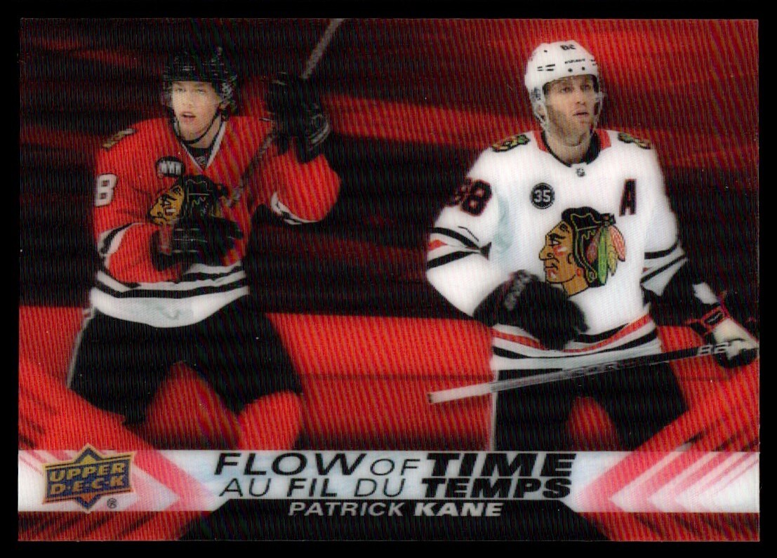 2022-23 Upper Deck Tim Hortons Flow of Time Patrick Kane Chicago Blackhawks