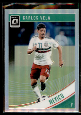 2018-19 Donruss Optic HOLO Silver Parallel #148 Carlos Vela - Mexico