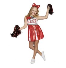 Girls Cheer Cuteness Cheerleader Halloween Costume Way to Celebrate Size M