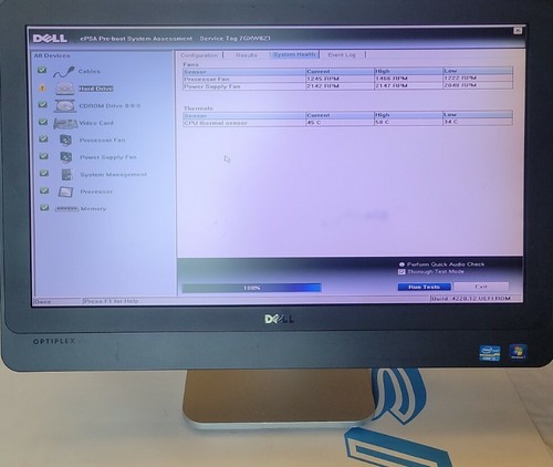 Read All TESTED Dell OptiPlex 9010 AIO All-in-One i5-3470S 2.90GHz 8GB RAM No HD - Picture 3 of 12