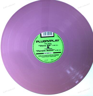 Plug'N'Play - Parade 2000 / Warp 99 Maxi (VG+/VG+) '