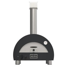 Alfa Moderno Portable Gas-Pizzaofen Grau Gasofen Backofen Pizzabackofen mobiler
