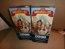 2 Vintage 1989 Wizard of OZ Dixie Cups Unopened in Box