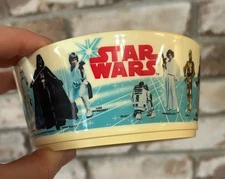 1977, Star Wars, DEKA Plastic Cereal Bowl  (Scarce / Vintage)