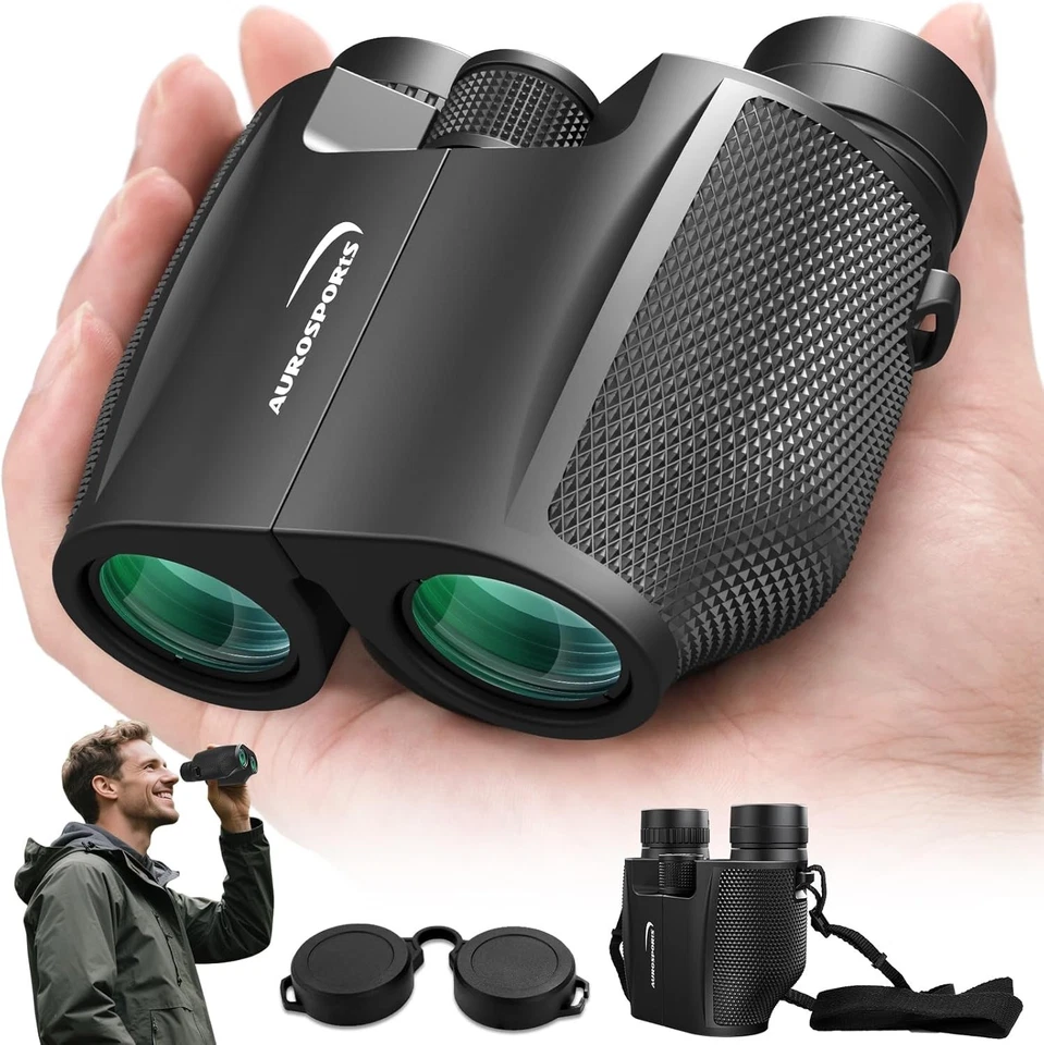 12x32 Compact Binoculars for Adults - High Power Lightweight - Image 3 of 4