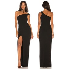 Nookie Mila Gown One Shoulder Formal Party Gala Prom Hoco Cocktail Bridesmaid XS