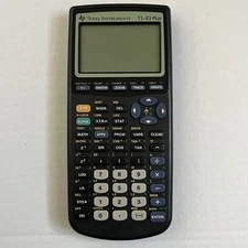 Vintage Texas Instruments 1999 TI-83 Plus Graphing Calculator Tested & Works