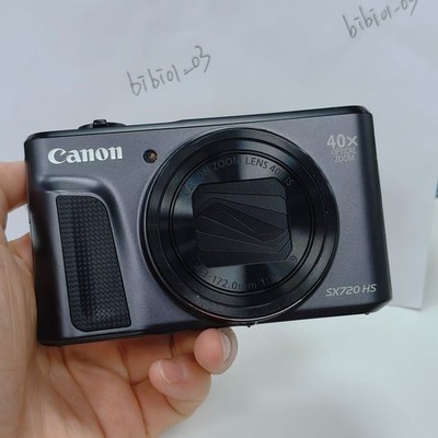 Canon SX720 HS 20.3MP Compact Digital Camera 20.3MP 40x Optical Zoom Wi-Fi Black