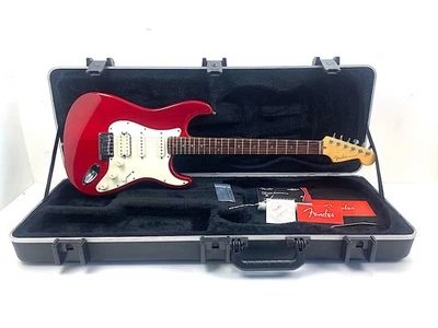 Fender Stratocaster Deluxe ★ USA 1999 ★ Crimson Red Transparen ★ HSS ★ Noiseless - Bild 1 von 4
