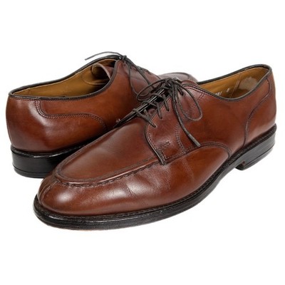 Allen Edmonds Bradley Derby Mens 8.5 D Brown Leather Split  display picture 3