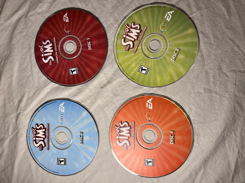 The Sims: Complete Collection (Windows PC, 4-Disc Set, 2005) W/Manual - Image 2 of 4