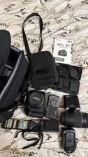 Canon EOS Rebel T6 Camera Accessory Bundle with 2 Lens, Bag, Chargers, Manuals