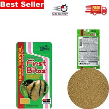 First Bites Semi-Floating Fry Food for Healthy Newborn Fish - 0.35-Ounces