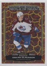 2022 O-Pee-Chee Platinum Marquee Rookies Hot Magma /499 Oskar Olausson #268 02ri