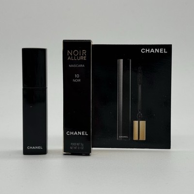 Chanel Noir Allure Mascara 10 NOIR BLACK Travel Size 3g / 0.1oz New In Box