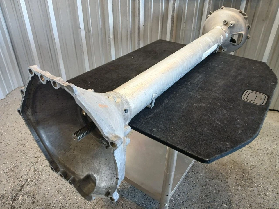 06-13 CORVETTE C6 AUTO TRANS TORQUE TUBE DRIVELINE SUPPORT ASSEMBLY - Image 4 of 4