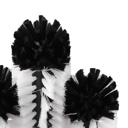 Suction Based Three Headed Wash Brush Perfect Addition to Your Bar Tools - Picture 2 of 12