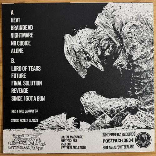 Vinyl LP Schallplatte - BRUTAL MASSACRE - BRAINDEAD - 2003 SWITZERLAND PRESS - Bild 2 von 5