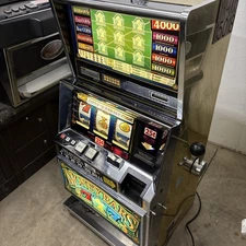Bally 6000 Money Bars 5 line  Coin SLOT MACHINE