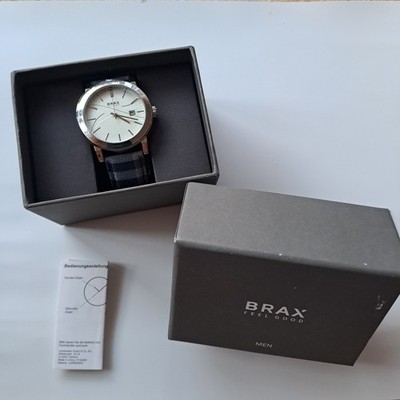 Brax 3ATM Quarz Herren Armbanduhr Neu in OVP Limited Edition 