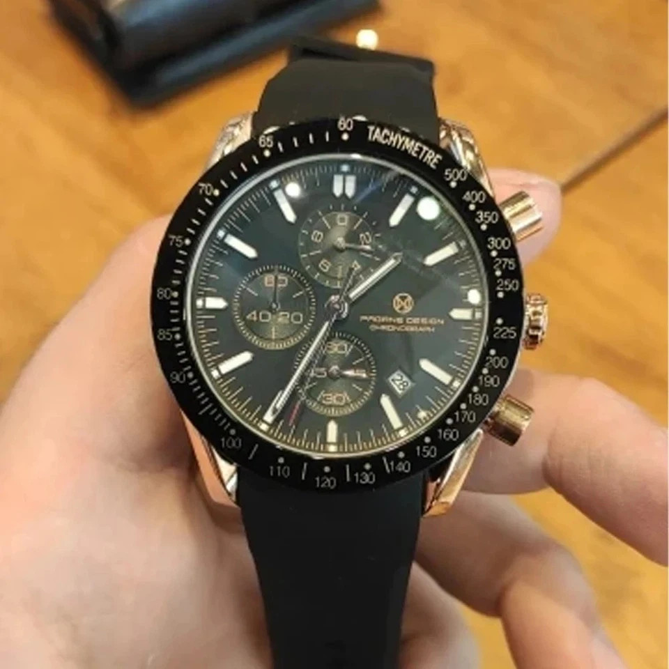 Pagani Design PRX Men's Quartz Watch Rubber Strap Luxury Sports Casual 4