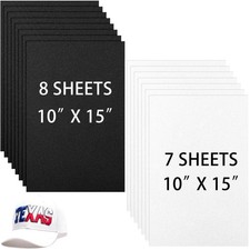 15 Pcs Embroidery Foam 3mm Thick 10 x 15 Inch 3D Puffy EVA Foam Sheets for 3D...
