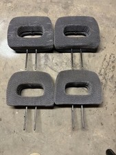 1997-2001 Honda Cr-v Oem Front Seat Headrests Gray Cloth Rd1 Rd2 Set Of 4