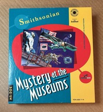 Smithsonian Mystery at the Museums software by Broderbund. + Combo shipping.