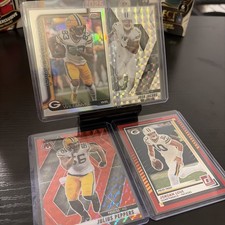 2025 Topps Chrome Savion Williams Rookie Refractor #340 (RC) Packers 4 Card Lot