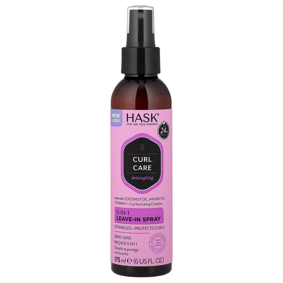 Curl Care, 5-In-1 Leave-In Spray, 6 fl oz (175 ml)