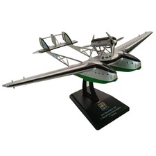 New Diecast Alloy 1/144 Scale WWII SIAI-Marchetti S.55X FlyingBoat Aircraft Gift