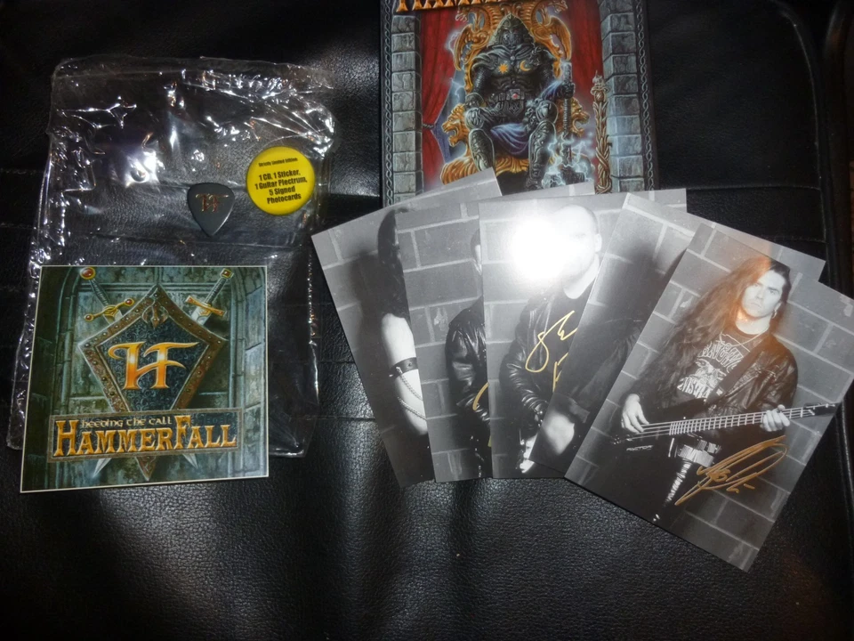 HAMMERFALL - Legacy of Kings Ltd. Box Helloween Iron Maiden Nr. 09712/10000 - Bild 2 von 4